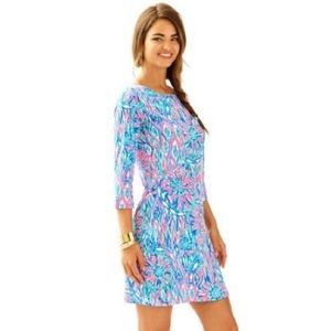 NWOT Lilly Pulitzer Bay Dress Shake It Up Tiki